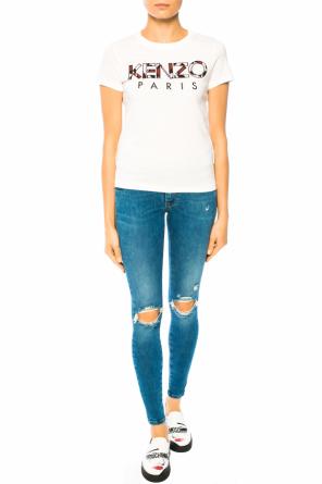 T-shirt with logo, zdjęcie 2 T-shirt with logo od Kenzo
